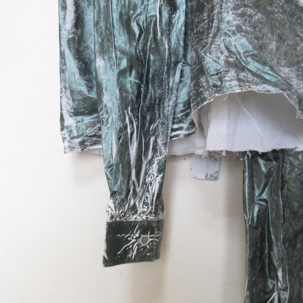 Maison Margiela 22SS コットンノースリーブブラウス