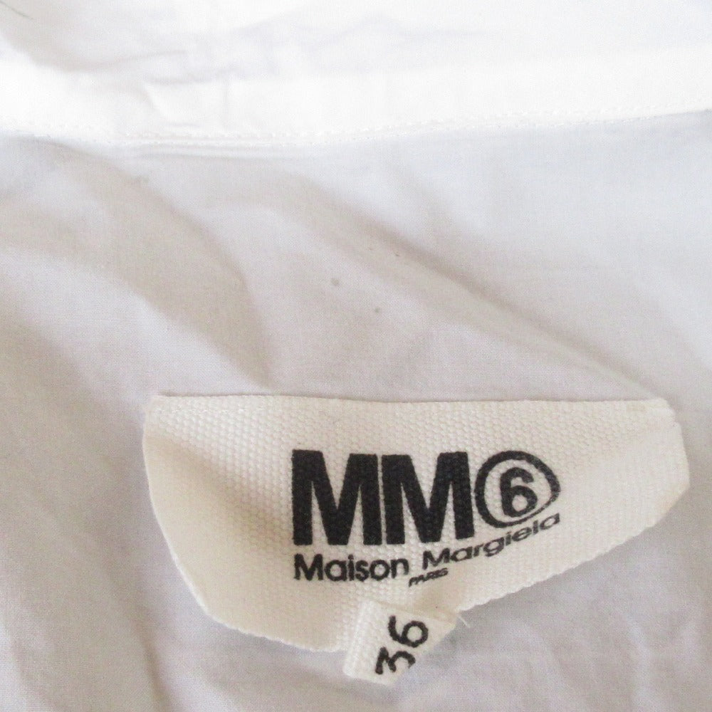 Maison Margiela 22SS コットンノースリーブブラウス