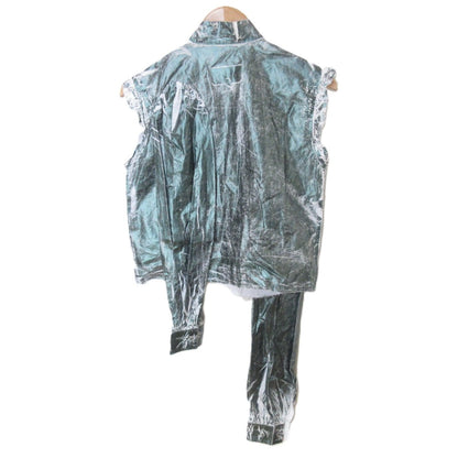 Maison Margiela 22SS コットンノースリーブブラウス