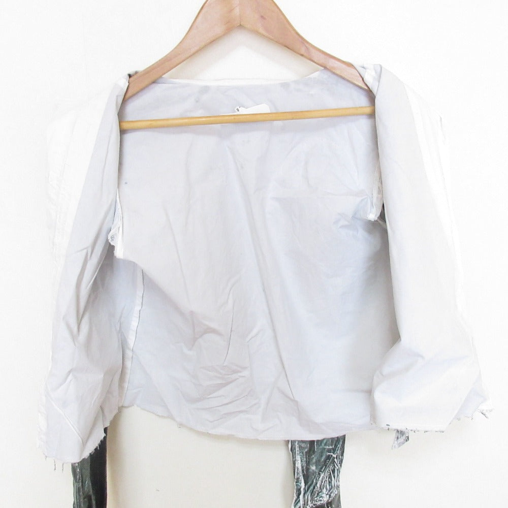 Maison Margiela 22SS コットンノースリーブブラウス
