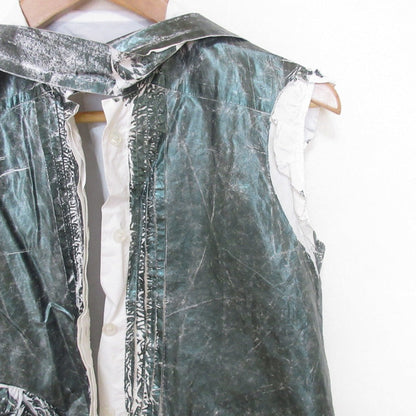 Maison Margiela 22SS コットンノースリーブブラウス