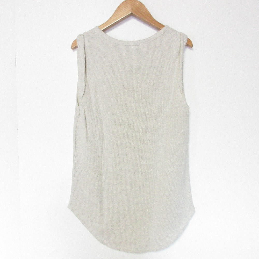AMERICANA Thermal N/S TOP コットン ノースリーブカットソー
