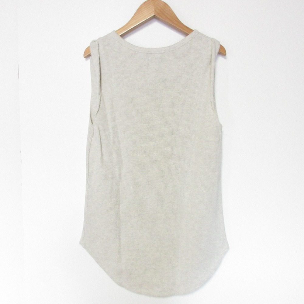 AMERICANA Thermal N/S TOP コットン ノースリーブカットソー
