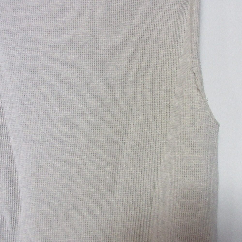 AMERICANA Thermal N/S TOP コットン ノースリーブカットソー