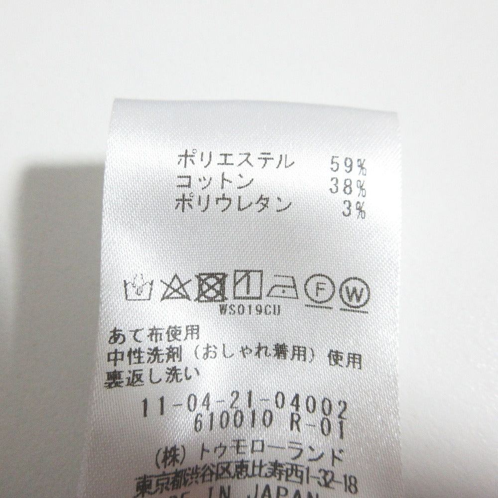 Ballsey フルダルダブルドビー セミワイドクロップドパンツ