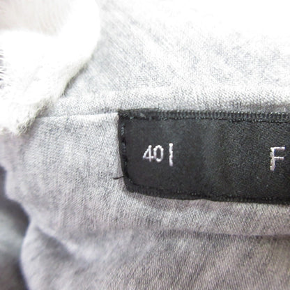 FOXEY NEW YORK ストレッチフリルヘムノースリーブチュニック