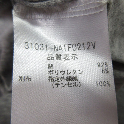 FOXEY NEW YORK ストレッチフリルヘムノースリーブチュニック