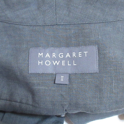 MARGARET HOWELL リネン ノースリーブシャツ