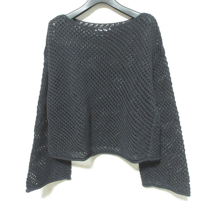 MACPHEE クロシェ クロップド ニット