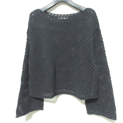 MACPHEE クロシェ クロップド ニット