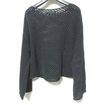 MACPHEE クロシェ クロップド ニット