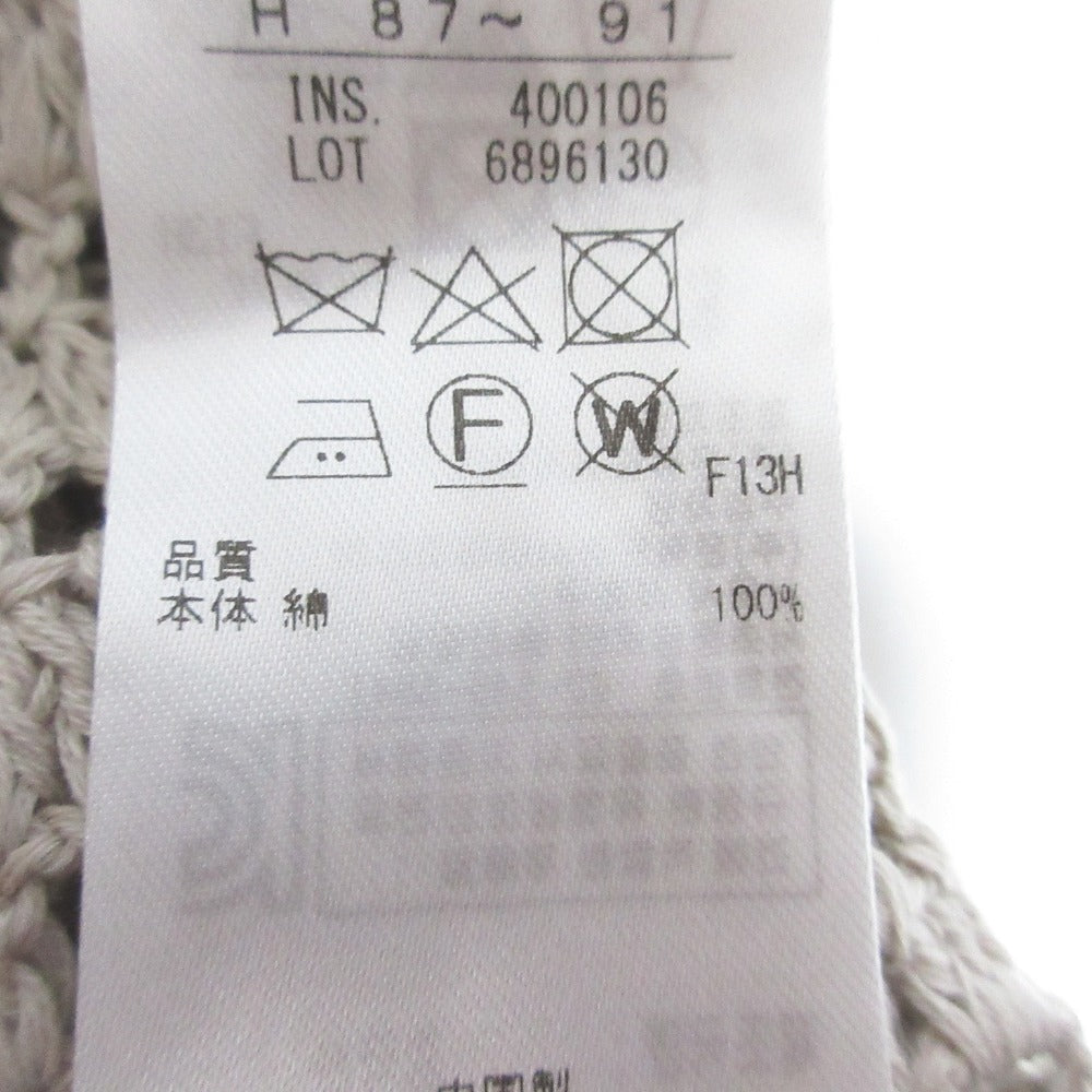 23区 コットン コード クロシェ スカート