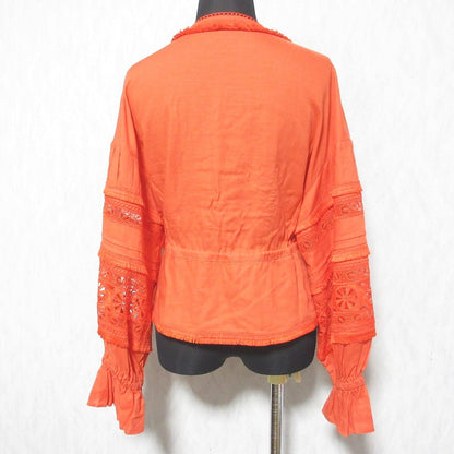 GRACE CONTINENTAL レース パッチ ブラウス