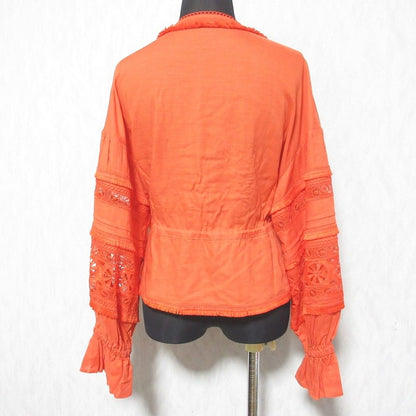 GRACE CONTINENTAL レース パッチ ブラウス