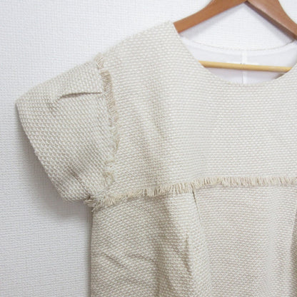 45R コットン ペーパー ニット ドレス