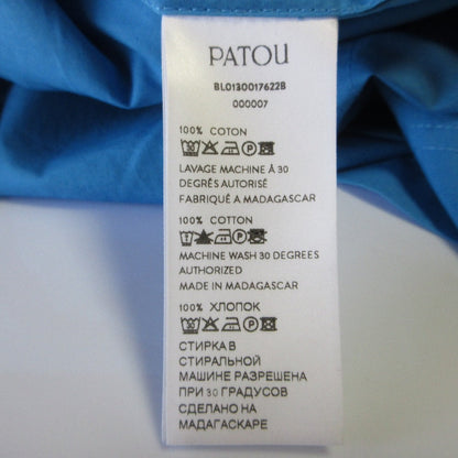 Patou パトゥ オーガニック コットン ロゴ 刺繍 シャツ