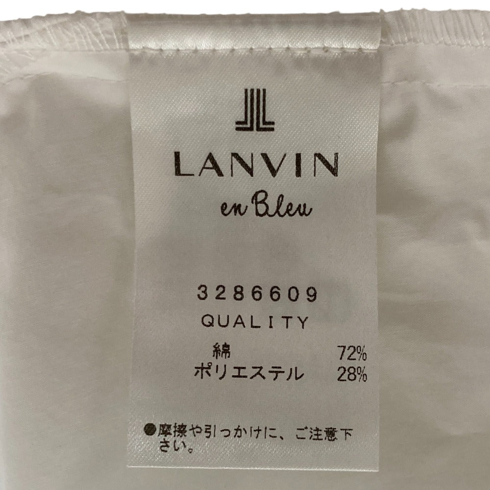 ランバン バック リボン シャツ