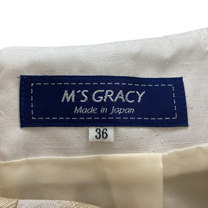M'S GRACY トラペーズ スカート