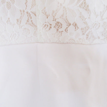 AMBIENT レース コンボ ショート オールインワン ドレス