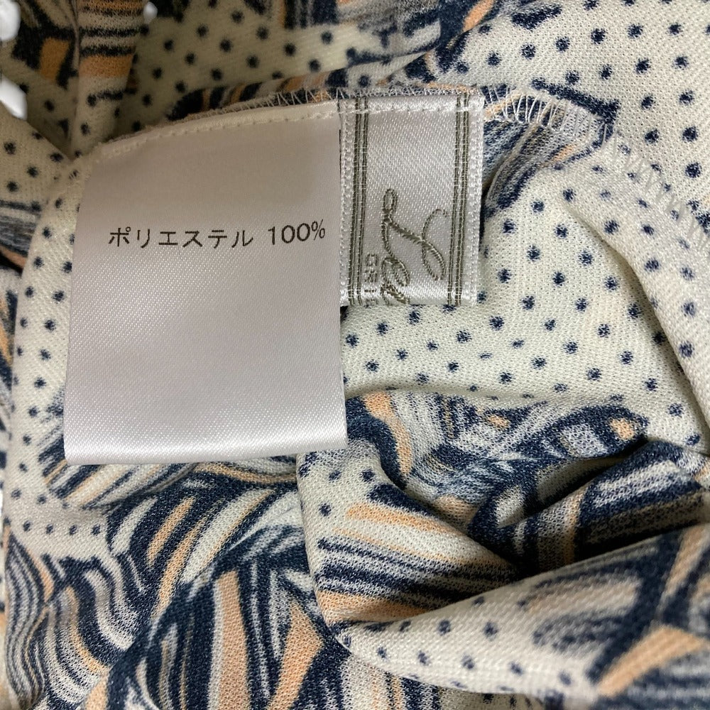 レリアン 総柄カットソー