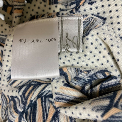 レリアン 総柄カットソー