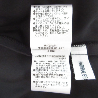 NATURAL BEAUTY BASIC シアー チェック シャーリング ドレス