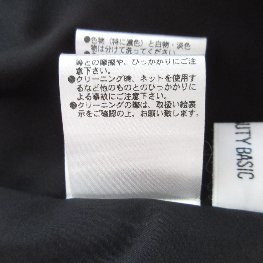 NATURAL BEAUTY BASIC シアー チェック シャーリング ドレス