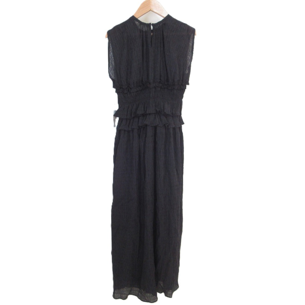 NATURAL BEAUTY BASIC シアー チェック シャーリング ドレス