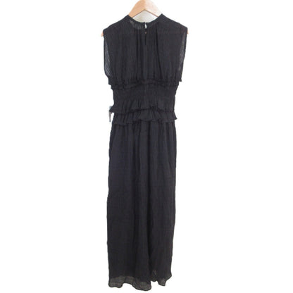 NATURAL BEAUTY BASIC シアー チェック シャーリング ドレス