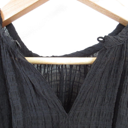 NATURAL BEAUTY BASIC シアー チェック シャーリング ドレス