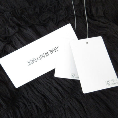 NATURAL BEAUTY BASIC シアー チェック シャーリング ドレス