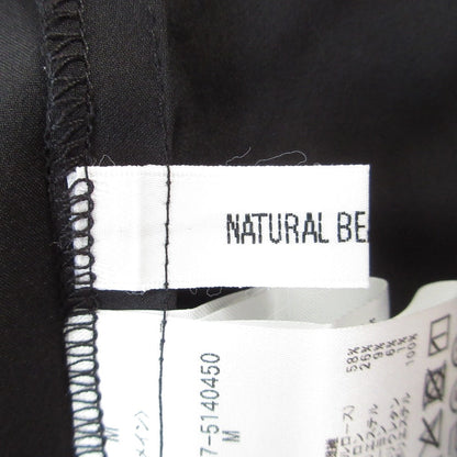 NATURAL BEAUTY BASIC シアー チェック シャーリング ドレス