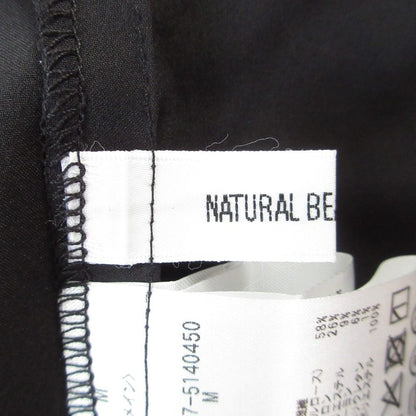 NATURAL BEAUTY BASIC シアー チェック シャーリング ドレス