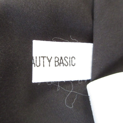 NATURAL BEAUTY BASIC シアー チェック シャーリング ドレス