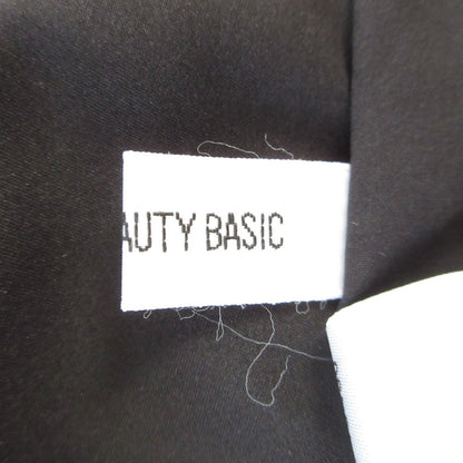 NATURAL BEAUTY BASIC シアー チェック シャーリング ドレス