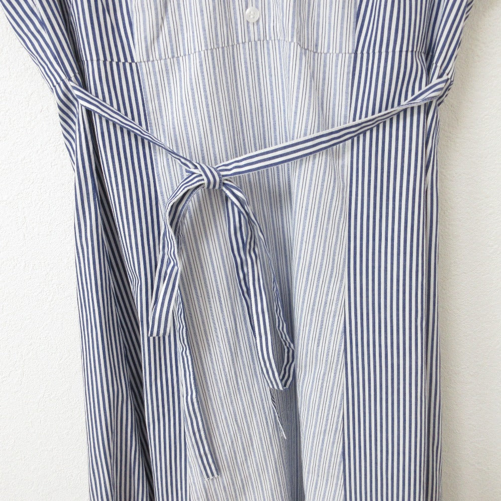Rirandture ストライプ コンボ ドレス ロング ドレス
