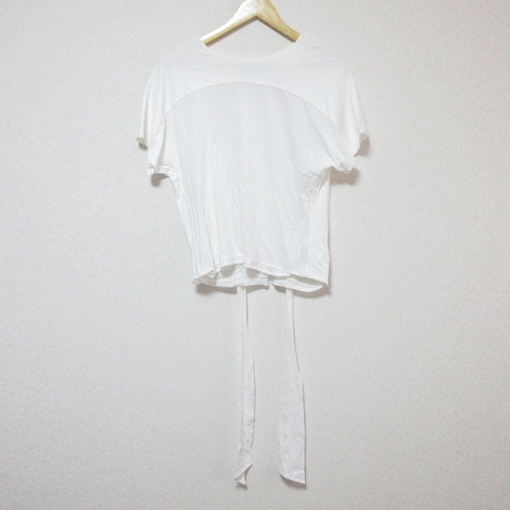 Drawer バックリボン半袖カットソー