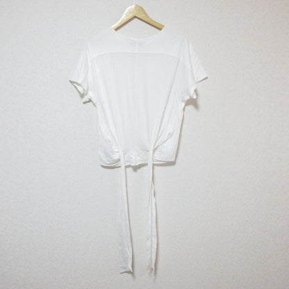 Drawer バックリボン半袖カットソー