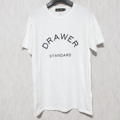 ドゥロワー プリントコットンTシャツ