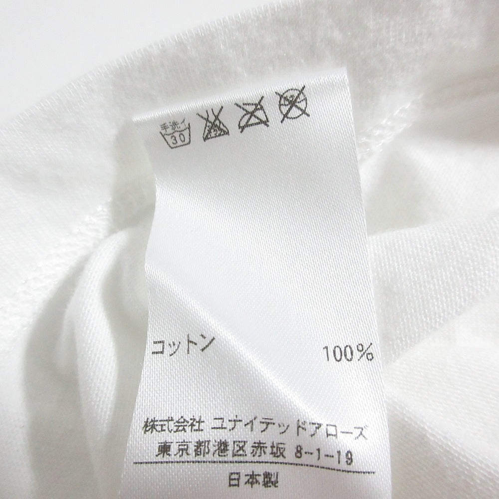 ドゥロワー プリントコットンTシャツ