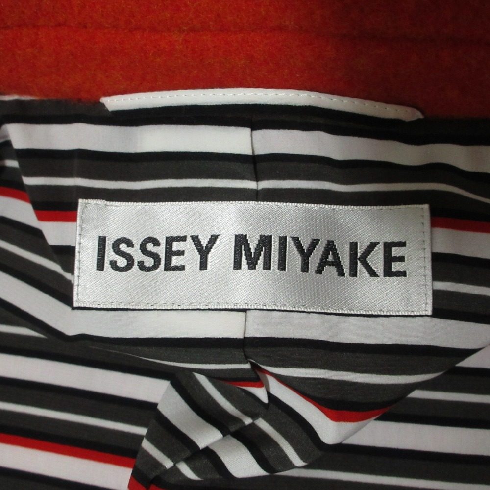 ISSEY MIYAKE チェスター コート ウール アンゴラ