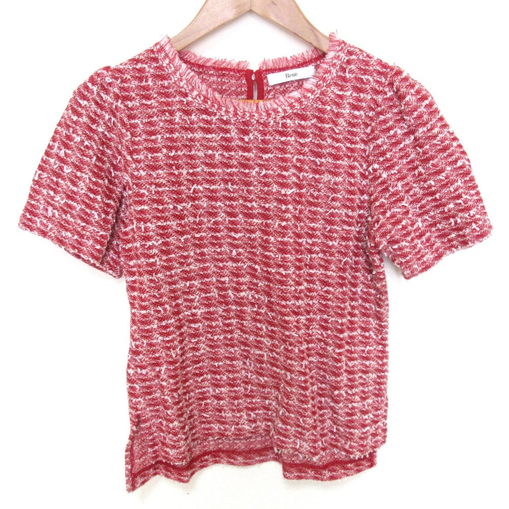 Rene Knit Pullover カシミヤブレンドニットプルオーバー