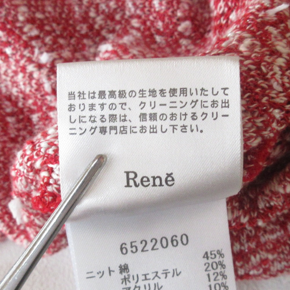 Rene Knit Pullover カシミヤブレンドニットプルオーバー