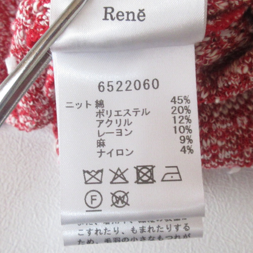 Rene Knit Pullover カシミヤブレンドニットプルオーバー