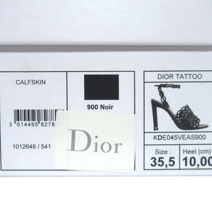 クリスチャンディオール TATTOO レザーサンダル