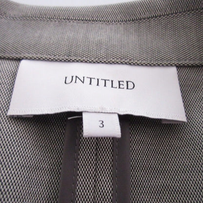 UNTITLED シングル ジャケット セットアップ