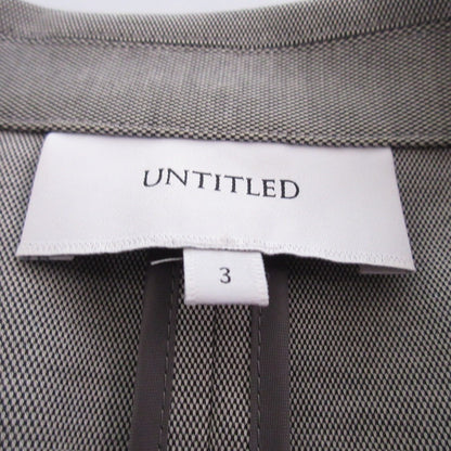UNTITLED シングル ジャケット セットアップ