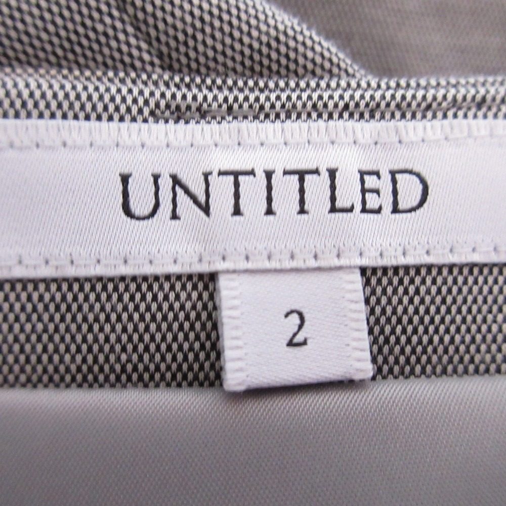 UNTITLED シングル ジャケット セットアップ