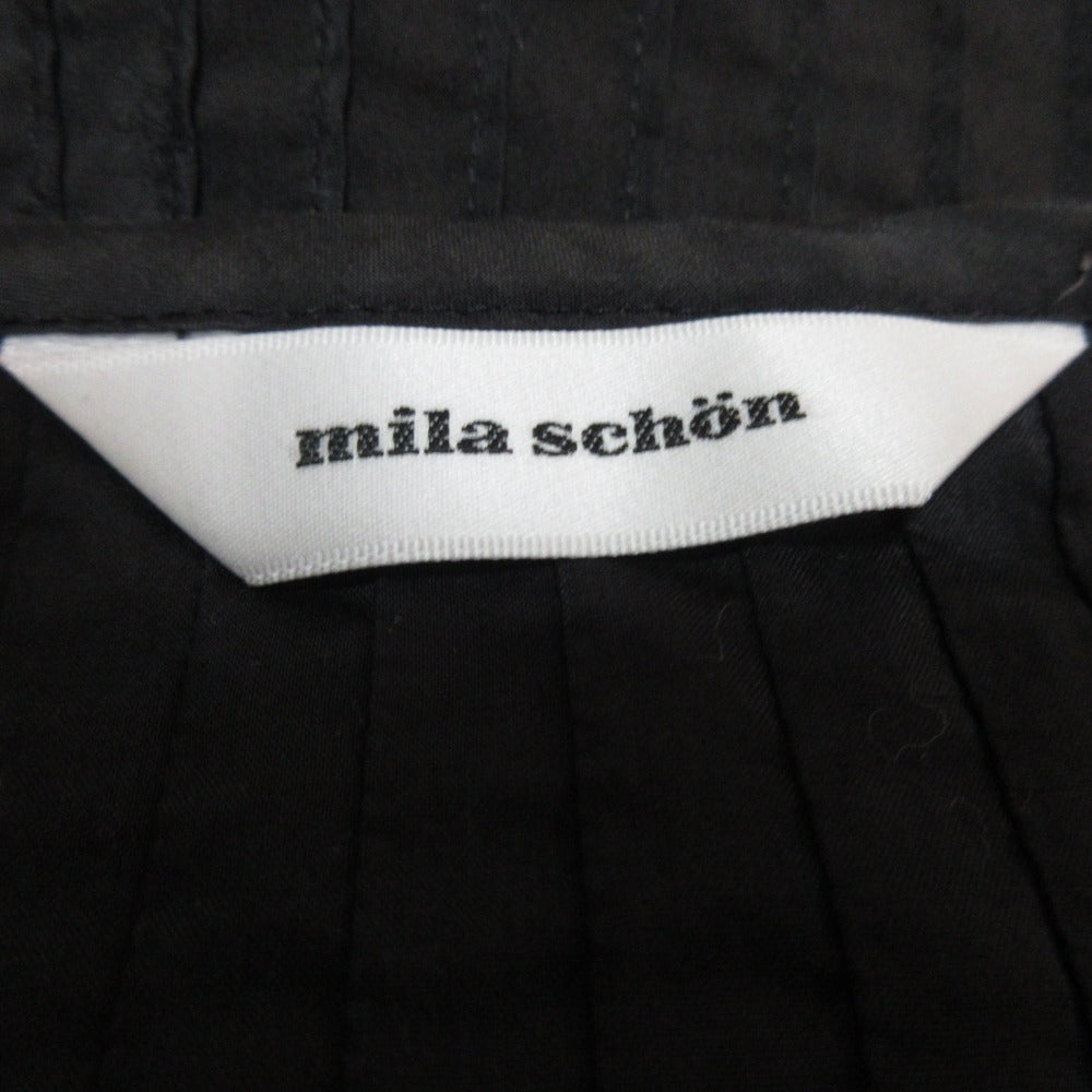 mila schon フリルレース半袖チュニックブラウス