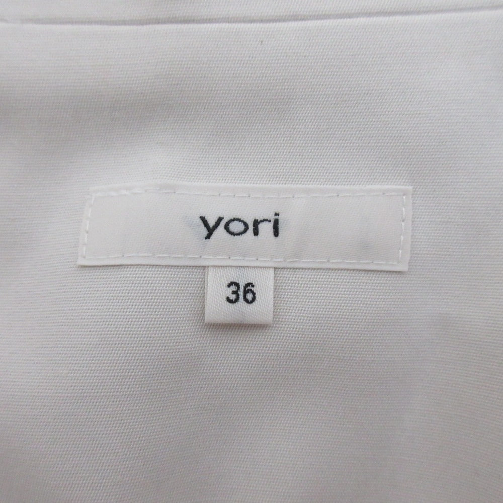 yori バック ギャザー テーラード ジャケット